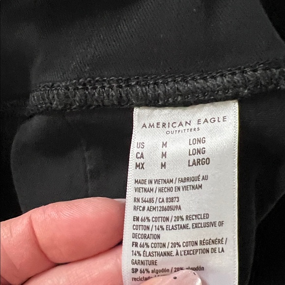 American Eagle Wide Leg Pull On Pants (Long) - Picture 5 of 6